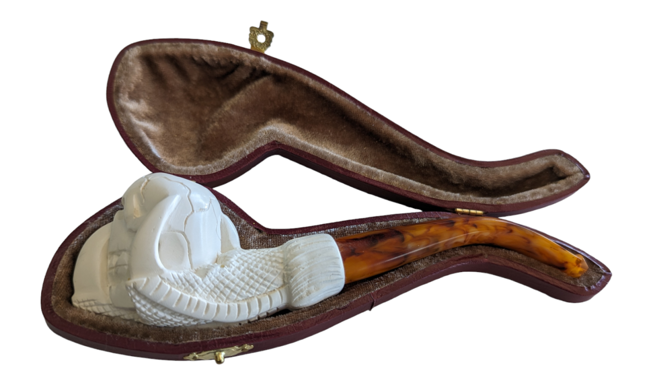 Meerschaum Claw Smooth In Case 1