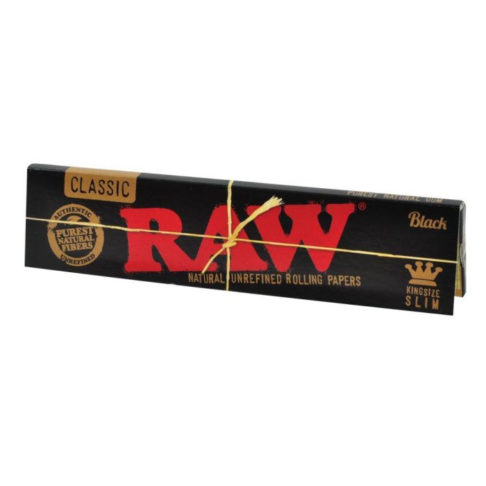 RAW Black Papers King Size Slim