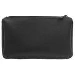 Black Zipper Tobacco Pouch