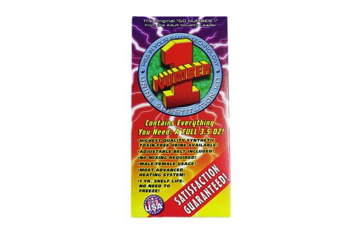 Go Number 1 Urine Substitution Kit box