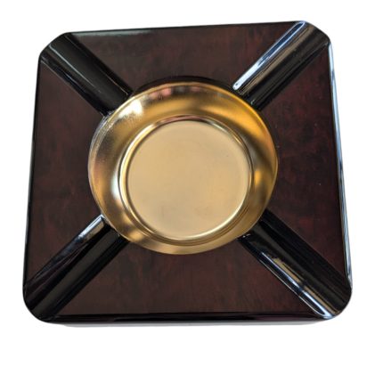 Square Wooden Ashtray
