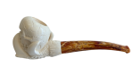 Meerschaum  Claw Clutching Skull - Image 3