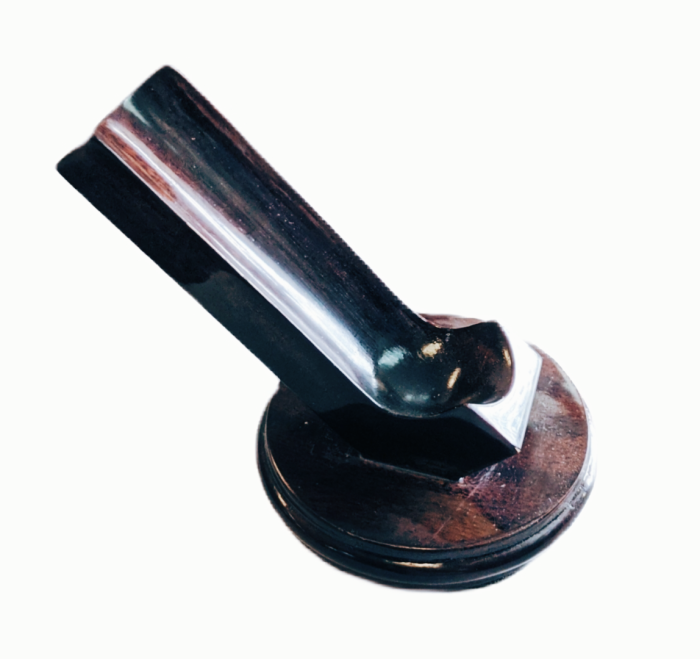 Ebony 1 Pipe Stand