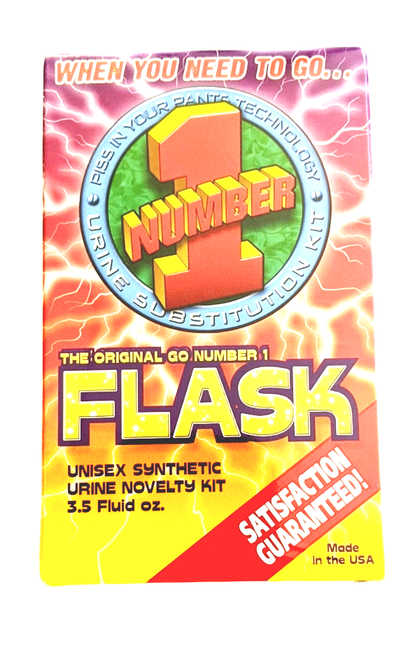 Number 1 Flask Front