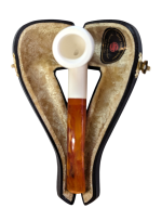 Meerschaum Billiard Bent Smooth - Image 3