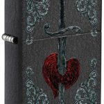Zippo Heart Dagger Tattoo