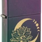 Zippo Lotus Moon Design