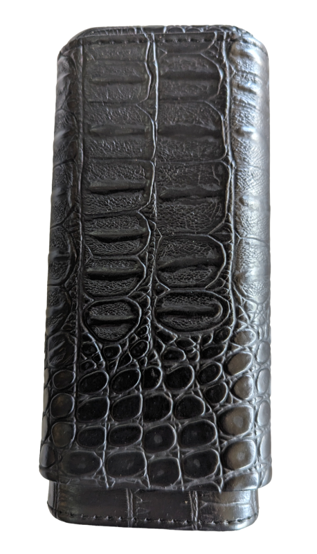 Alligator Pattern Bonded Leather