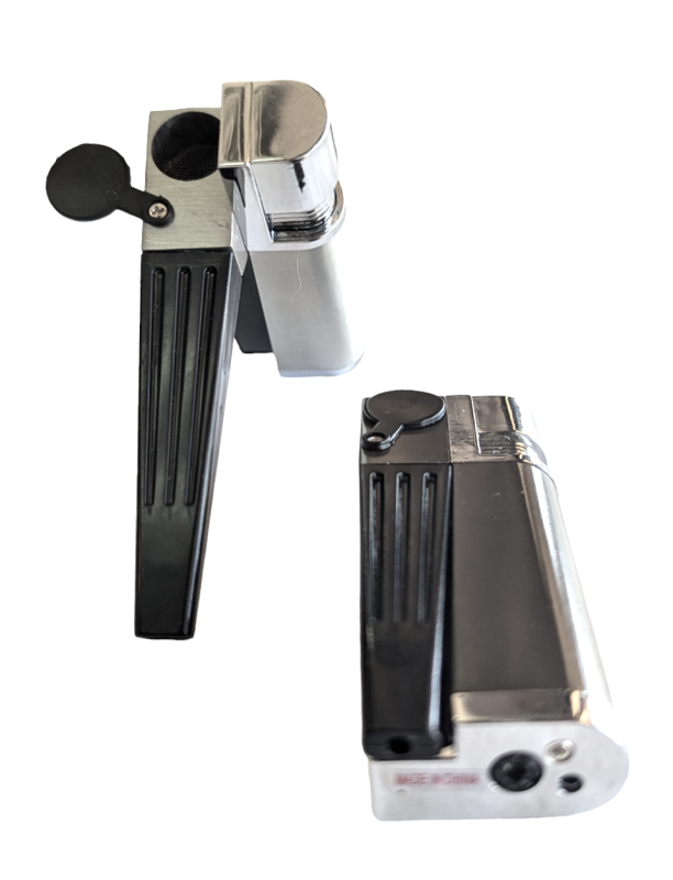 Pipe With Attached Lighter