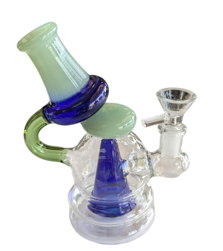Mini Water Pipe Blue/Green