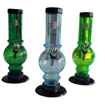 8" Acrylic Bubble Water Pipe