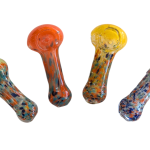 Cane Spiral Spoon Glass Pipe
